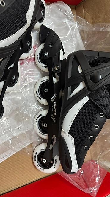 Ролики: Ролики Cougar MZS109 новые, не подошли по размеры реальный размер — 6