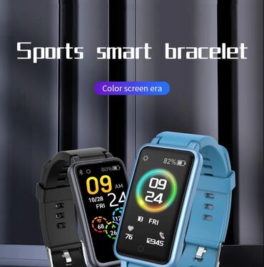 omax saat: Yeni, Smart qolbaq, Bluetooth, rəng - Qara