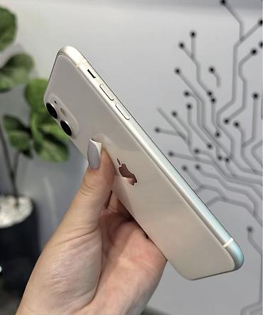 satılan telefonlar: IPhone 11, 128 GB, Ağ, Zəmanət, Simsiz şarj, Face ID — 4