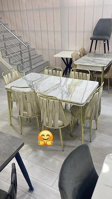 Qonaq otağı dəstləri: Masa desti yeni qonaq otağı mebeli — 1