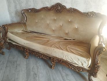 salon divan: İşlənmiş, Klassik divan, Divan, Bazasız, Açılmayan — 4