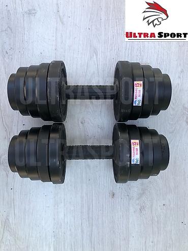 Гантели: Гантели 💪🏻 1кг=170сом ▫️разборные, железные (чугун) ▫️заводское — 11