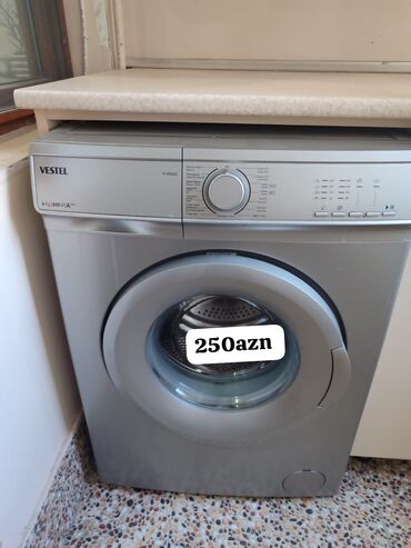 bişirmə paneli: Paltaryuyan maşın Vestel, 5 kq, Avtomat, Qurutmasız, Kredit yoxdur
