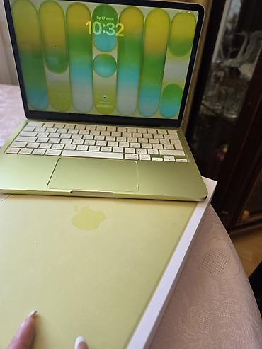macbook m2 air: Apple MacBook Air 13" — Sarı (Yellow)256 - Ekran: 13.6" Liquid — 3