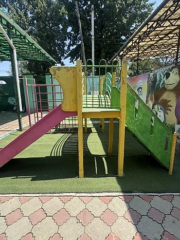 play zone: Детский игровой комплекс для улицы - Состав: высокая горка с — 3