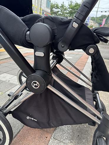ступенька детская: Коляска Cybex Platinum (серия Priam платформа Platinum), цвет Black — 10