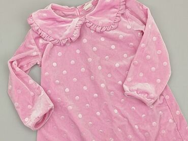 sukienki w kwiaty letnie dlugie: Dress, H&M, 1.5-2 years, 86-92 cm, condition - Very good