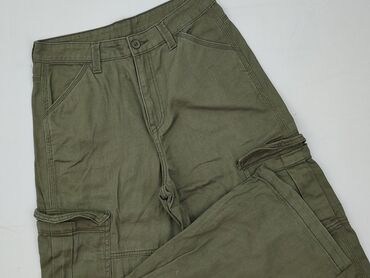 Spodnie cargo: H&M, Spodnie cargo damskie, rozmiar S