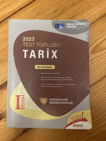 tarix 2 ci hissə test toplusu pdf 2024: Tarix 1 ci hissə test toplusu