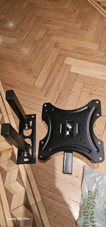 adapter modem wifi: Gencede,Divar üçün metal TV/monitor asqısı və yellənən konsol,iki eded