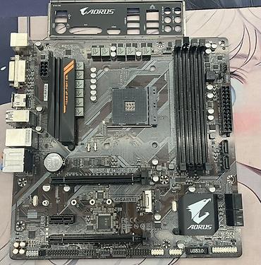 ddr4 ecc: Материнская плата для ПК, Б/у, Gigabyte, AM4, Micro-ATX — 1
