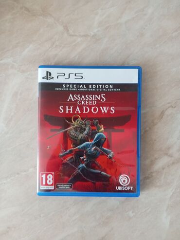 playstation 5 цена в баку: Assassin's creed Shadows yeni oyundur Cizigsiz ideal vezyetde icinde