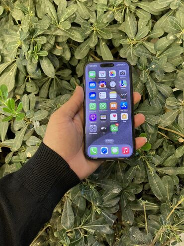 Apple iPhone: IPhone 13 Pro, 128 GB, Qara, Zəmanət, Barmaq izi, Simsiz şarj