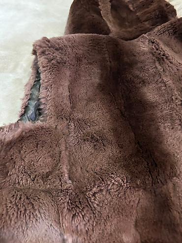 Шубы: Шуба, Короткая модель, Индия, С капюшоном, M — 12