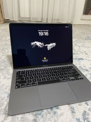купить макбук аир м1: Ультрабук, Apple, 8 ГБ ОЭТ, Apple M1, 13.3 ", Колдонулган, Жумуш, окуу үчүн, эс тутум SSD