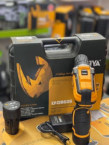 Шуруповерты: Аккумуляторная дрель-шуруповерт LEIYA D-8626 Шуруповерт щетычный — 7