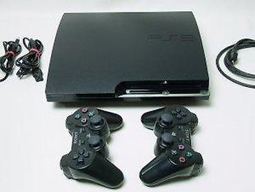 elektronska: U ponudi Sony Playstation 3 sa naslova. Konzola je lepo očuvana, radno — 10