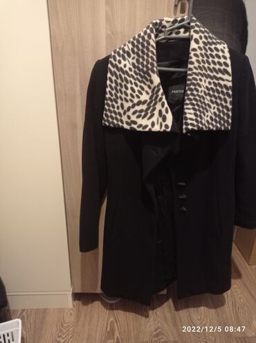 kaşmir qadın paltoları: Palto XL (EU 42), rəng - Qara