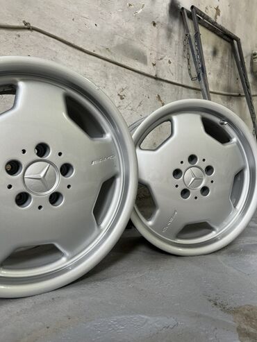 Диски: Диски R 17 AMG, Комплект, отверстий - 4, Б/у