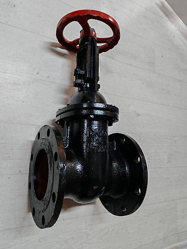 Известь: Задвижка чугунная 30ч6бр (Ру 10/16) — Фланцевая, с выдвижным шпинделем — 3