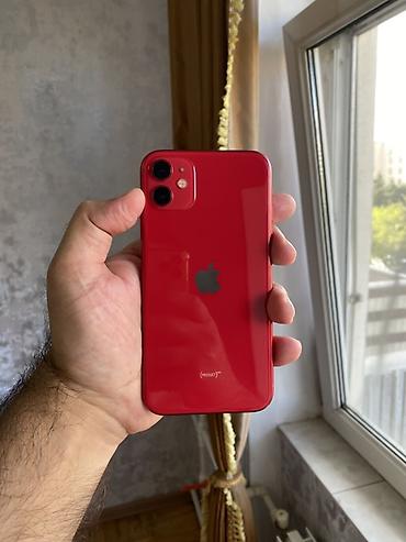 Apple iPhone: IPhone 11, Qırmızı, Simsiz şarj — 2