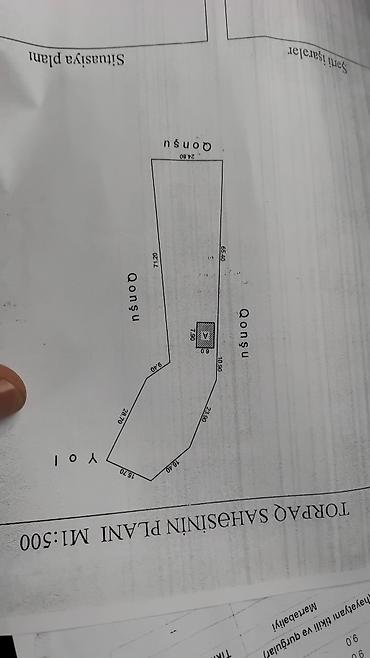 Daşınmaz əmlak: 20 sot, Tikinti, Maklerlər narahat etməsin, Kupça (Çıxarış) — 1