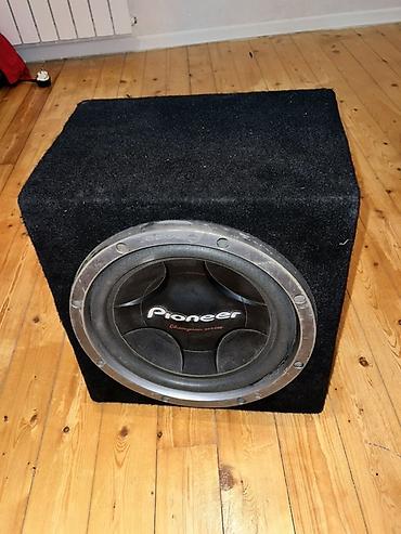 Avtomobil üçün subvufer və gücləndirici komplekti - Subvufer: Pioneer