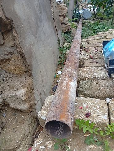 boş drel: Metall boru 7meturdi qalin agir - Material: qalın divarlı polad - — 3