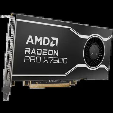 lidl turpija za pete: AMD GPU W7500 8GB GDDR6 RDNA3 (4x DP 2.1, Active Fan) 🎮 Čipset: AMD