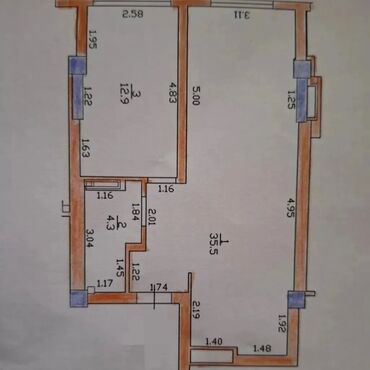 Продажа квартир: 2 комнаты, 53 м², Элитка, 8 этаж, Евроремонт — 7