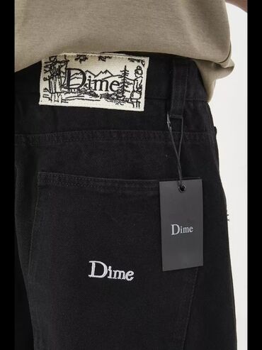 король кожи мазь оригинал и подделка: Джинсы Dime, черные - Материал: плотный деним. - Посадка