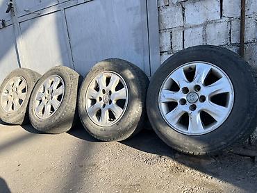 Колеса в сборе 205 / 65 / R 15, Всесезонная, Б/у, Комплект, Легковые, Литые, отверстий - 5