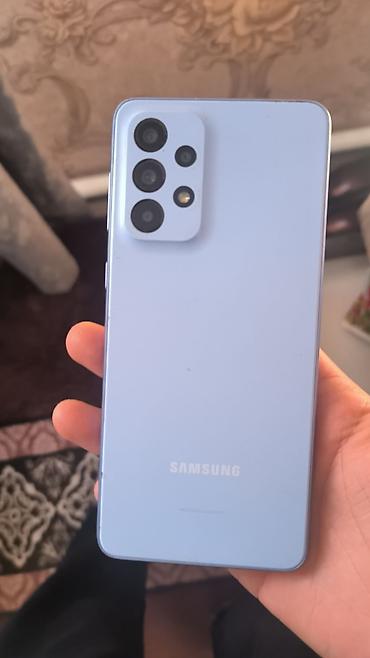планшет с клавиатурой бишкек цена: Samsung Galaxy A33 5G, Б/у, 128 ГБ, цвет - Голубой, 2 SIM — 2