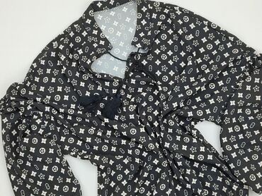 czarne obcisła bluzki: Blouse, 3XL (EU 46), condition - Perfect