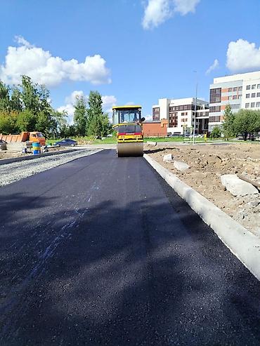 asfalt isleri: Yuksek seviyyede asfalt ishlerinin gorulmesi xidmeti: Qesebe ve kend — 2