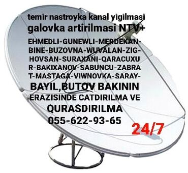 вышивка крестом баку: Peyk antenalarının quraşdırılması | Quraşdırılma, Təmir, Tənzimlənmə | Zəmanət