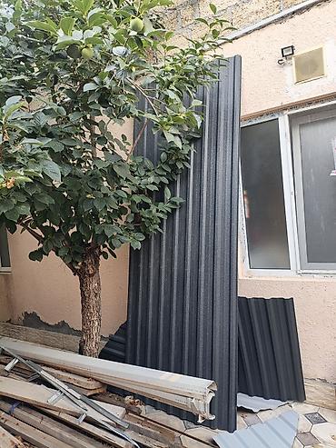 ağıllı lovhə: Profil metal dam və fasad lövhələri - Material: polad profil — 1