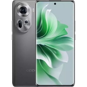 sadə telefon zəngləri: Oppo Reno, 256 GB, rəng - Boz, Barmaq izi, İki sim kartlı, Sənədlərlə