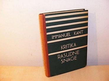 izjava da nije koriscen pdv primer: KRITIKA RASUDNE SNAGE - IMMANUEL KANT Obim strana: 350 Format: 14.4 x — 1