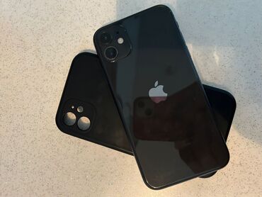 iphone телефон: IPhone 11, 64 ГБ, Black Titanium, Face ID