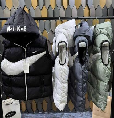 Prsluci: Muški prsluci sa kapuljačom – različiti modeli - Tip: zimski, punjen — 13