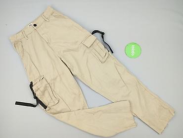 czarne cargo pull and bear: FB Sister, Spodnie cargo damskie, rozmiar S — 2