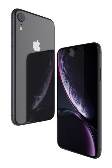 айфон бу хр: IPhone Xr, Б/у, 64 ГБ, Jet Black, Защитное стекло, Чехол, 75 %