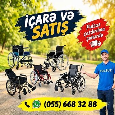 əlil arabası: Məhsul: Manuel əlil arabaları – icarə və satış Təsvir: - Fərqli — 1