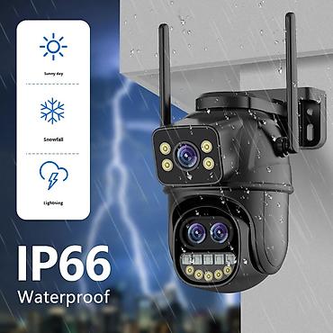 kamera ev ucun: Açıq hava Wi‑Fi PTZ təhlükəsizlik kamerası - 6K (12MP) Ultra HD — 1