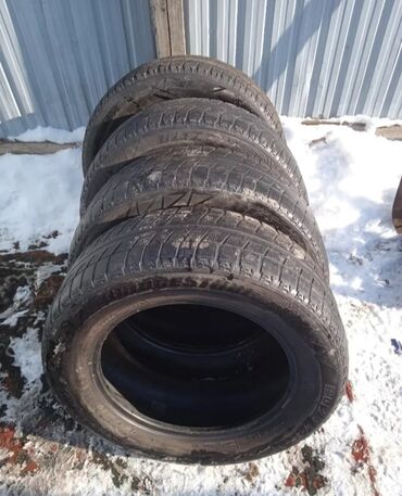 Шины: Шины 205 / 65 / R 16, Зима, Б/у, Комплект, Легковые, Япония, Bridgestone