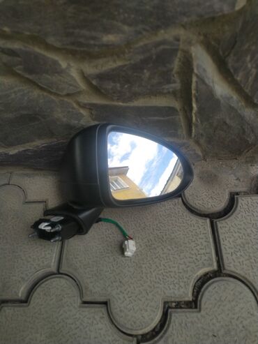 фит зеркало: Каптал оң Күзгү Hyundai 2020 г., Колдонулган, түсү - Кара, Оригинал