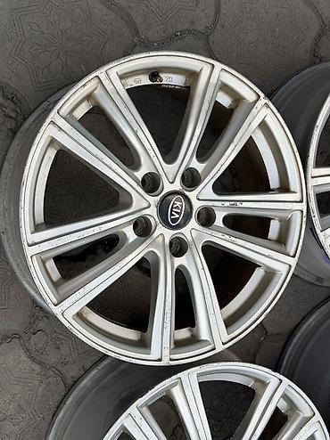 aeolus e70: Литые Диски R 17 Kia, Комплект, отверстий - 5, Б/у — 3