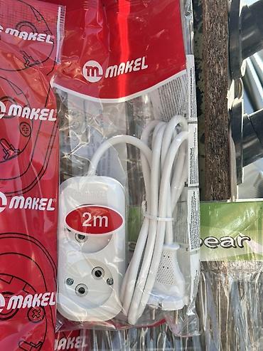 гнезда: Сетевой удлинитель Makel, 2 розетки, длина кабеля 2 м. - Бренд: Makel — 1
