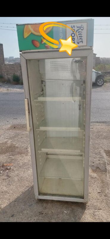 Gözəllik və estetika avadanlığı: 💫Ruhan Su vitrin soyuducu tam işlek 280 manat Eni 60 hun 180 sm